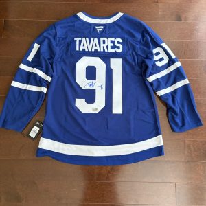 Signed Toronto Maple Leafs John Tavares #91 Jersey (Size 52 – Authentic)
